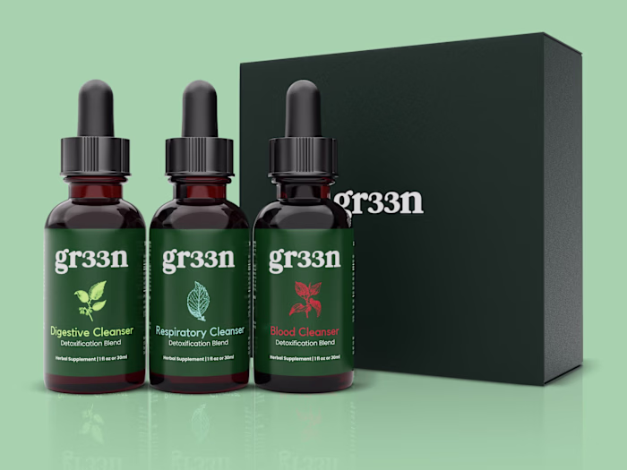 Gr33n Shopify Website