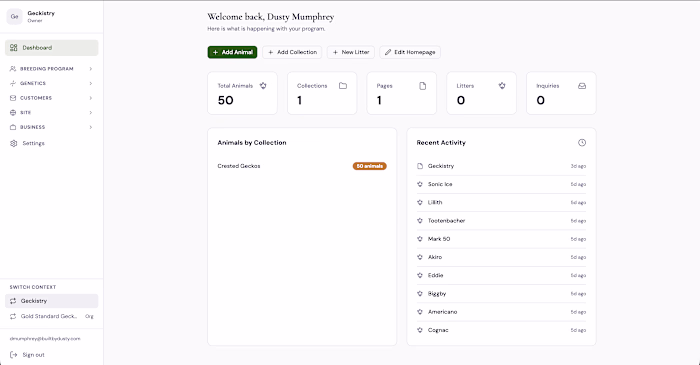 Built a multi-tenant SaaS platform