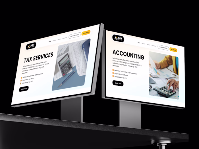 Tax & Accounting — Website & Brand Identity