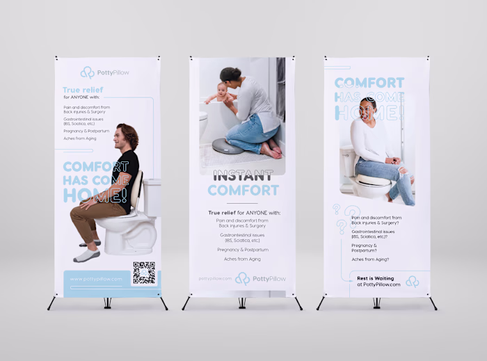 Brand Assets for Potty Pillow