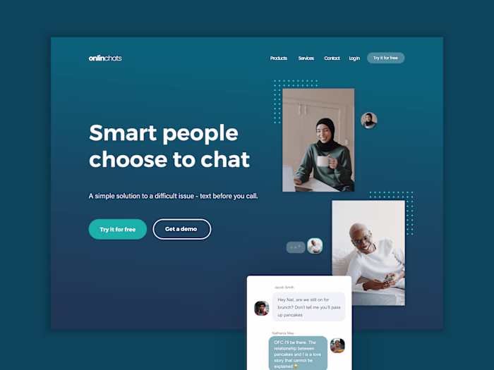 onlinchats: redefining communication with a dash of wit!