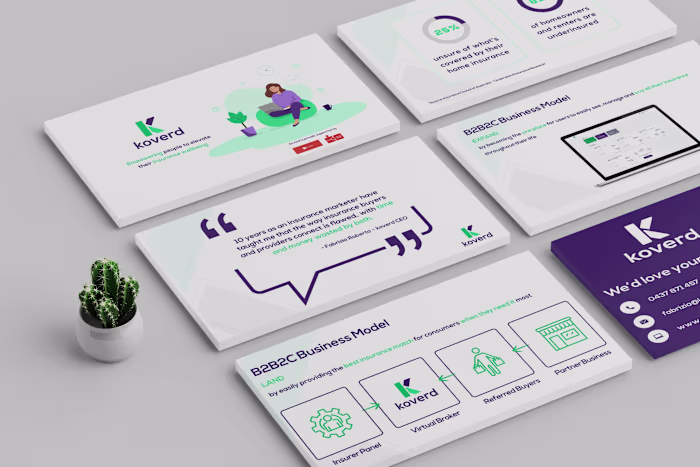 
Koverd Pitch Deck Design