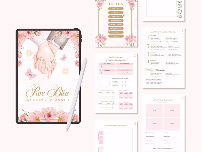 Custom Interactive Digital Planner