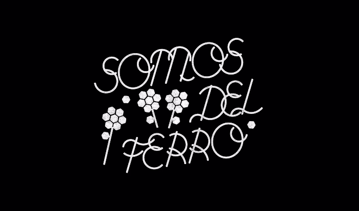 Somos del Ferro (lettering)