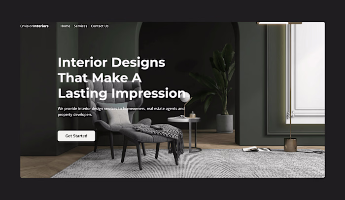 Envision Interiors | Framer Template