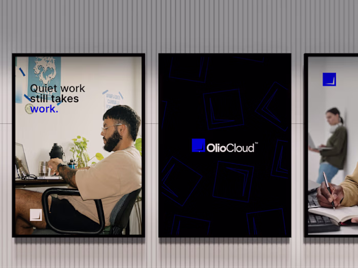 Olio Cloud | SaaS Productivity Brand & Visual Identity