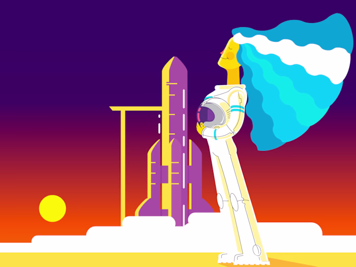 Ad Astra - inspirational illustration