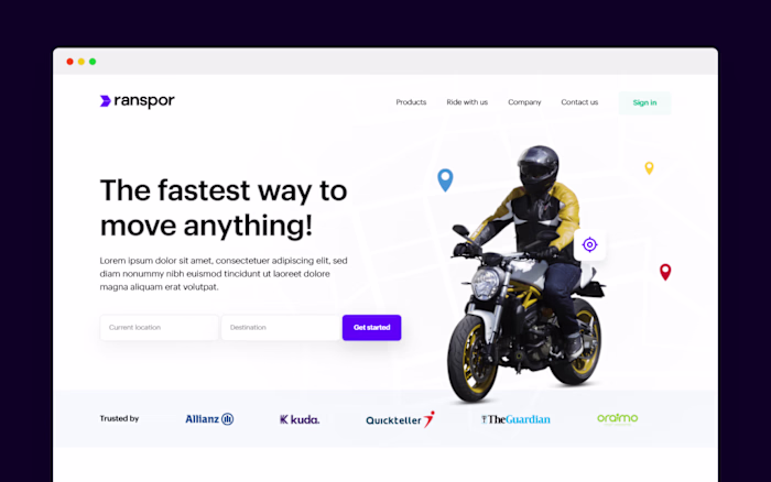 Ranspor Brand Identity