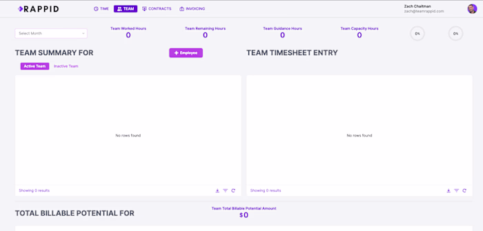Retool Project Management and Time Management System