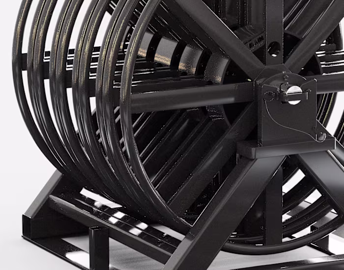 3D Realistic Render of an industrial product