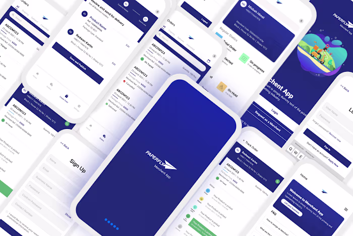 Paperfly Merchant APP Redesign