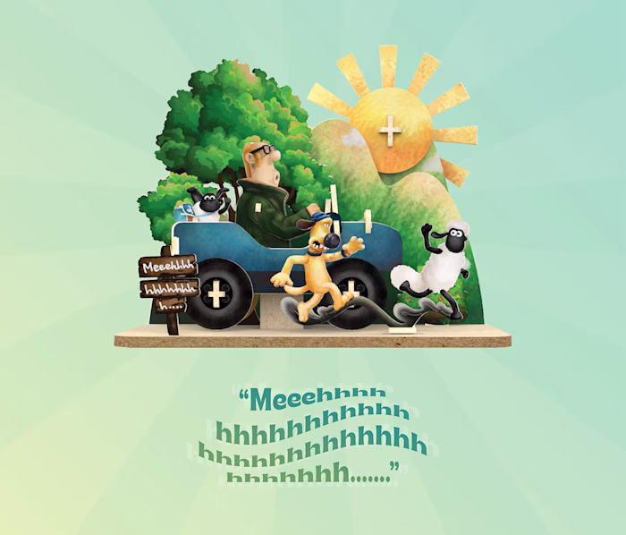 "Meeehhhhh..." - MECHANICAL TOY 