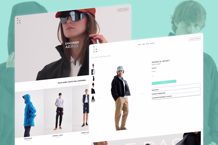K-tech-wear | Squarespace Website Design