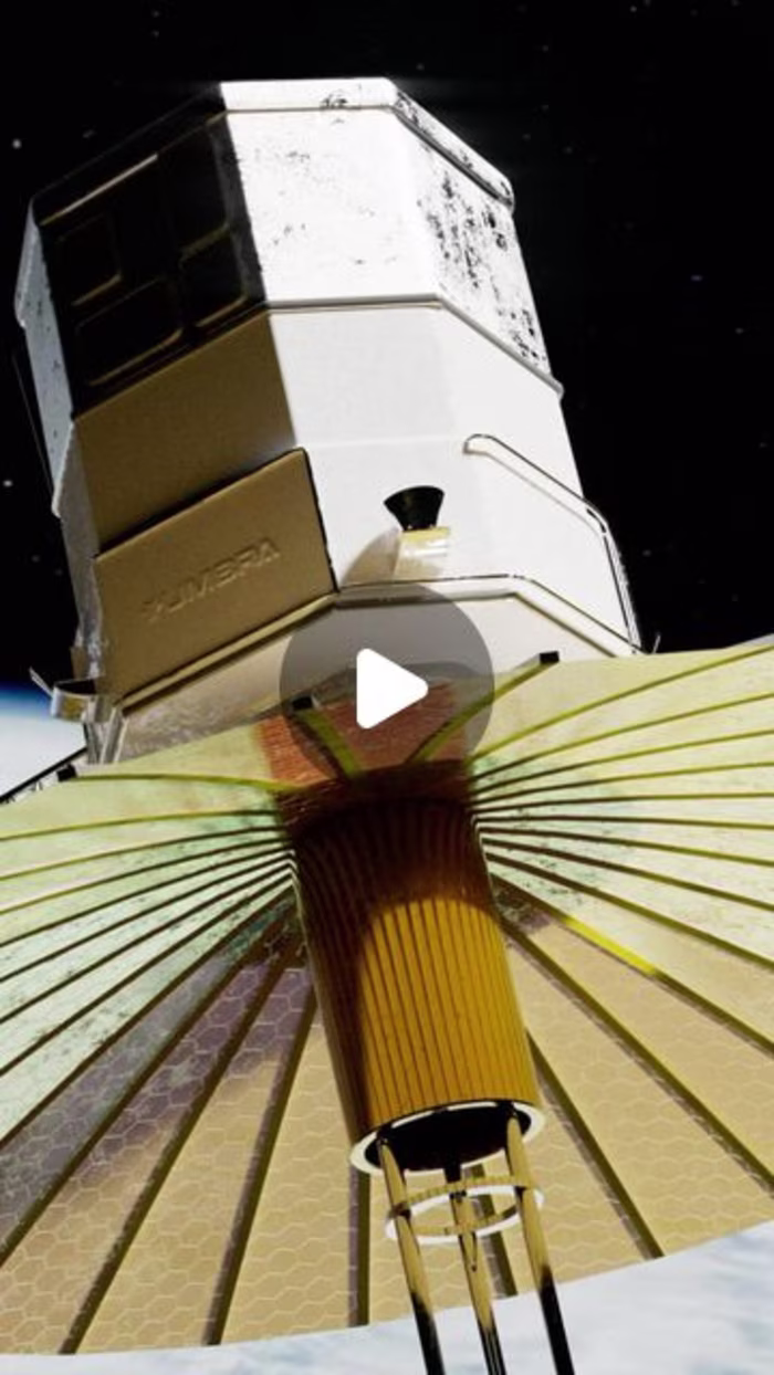 3D visualization for @umbraspace 🛰️