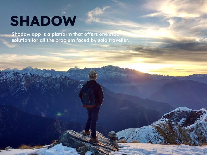  One step solution for solo traveller.