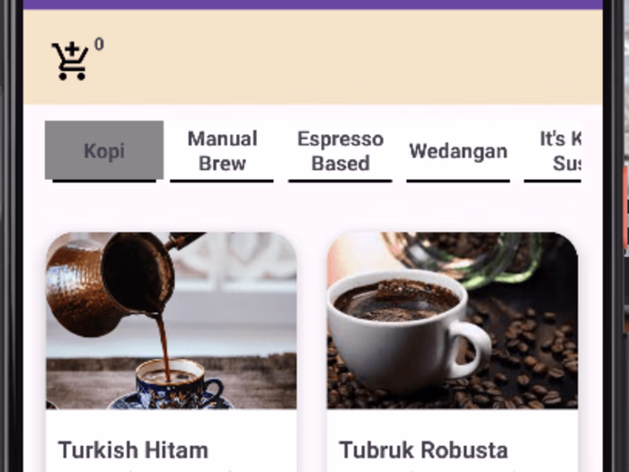 Self Order Application