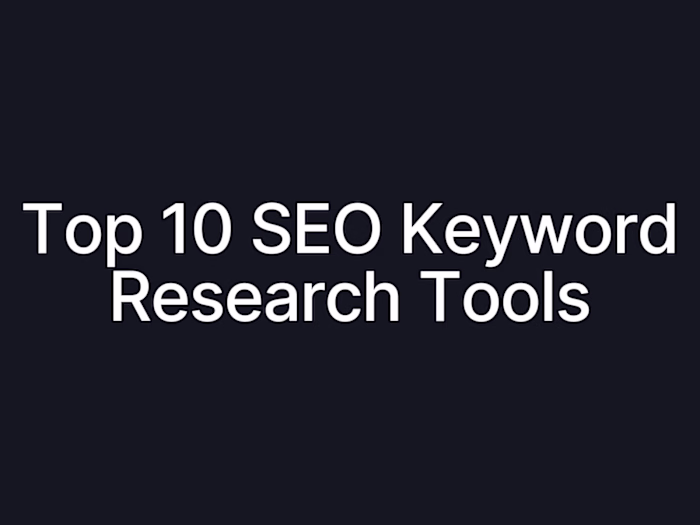 Review: Top 10 SEO Keyword Research 
