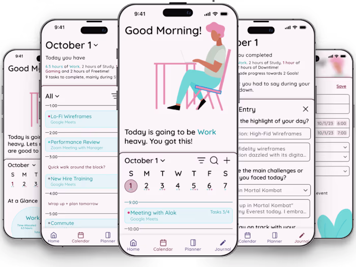 Monia: Productivity Application