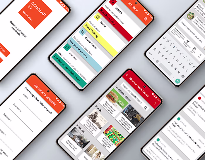 Scholarly | UX Design