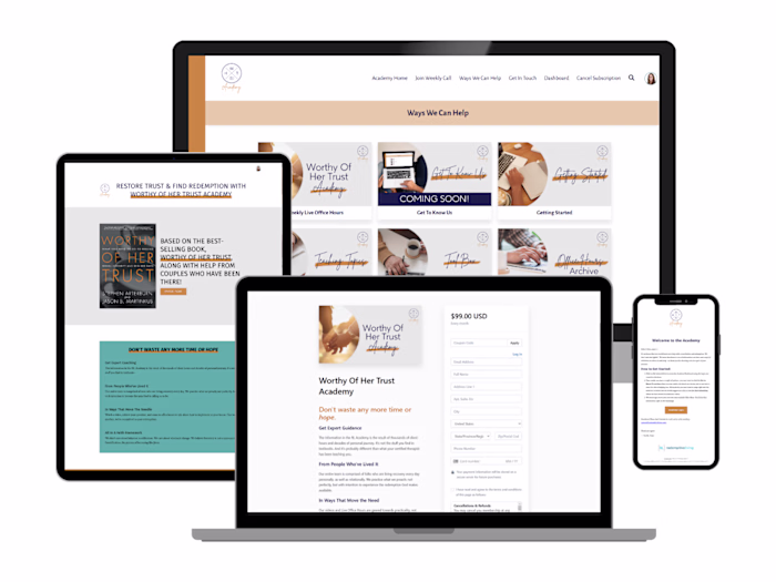 Worthy Of Her Trust Academy’s Move From Ontraport To Kajabi