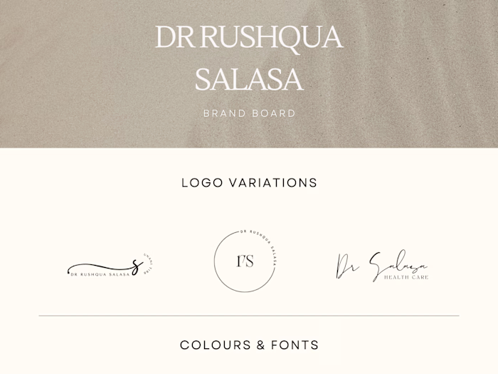 Brand & web design for a doctor's practice