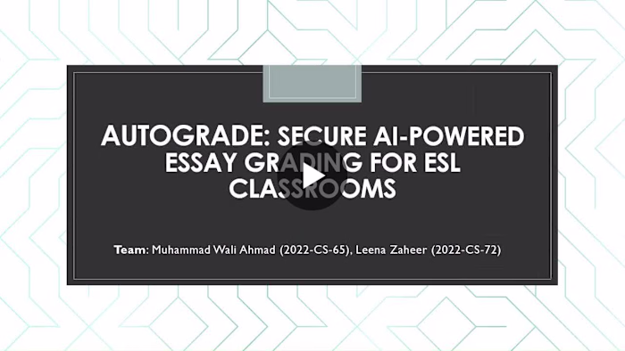 AutoGrade: AI-Powered Essay Grading System