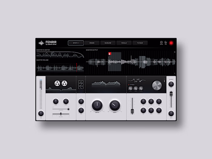 Audio Dashboard Design