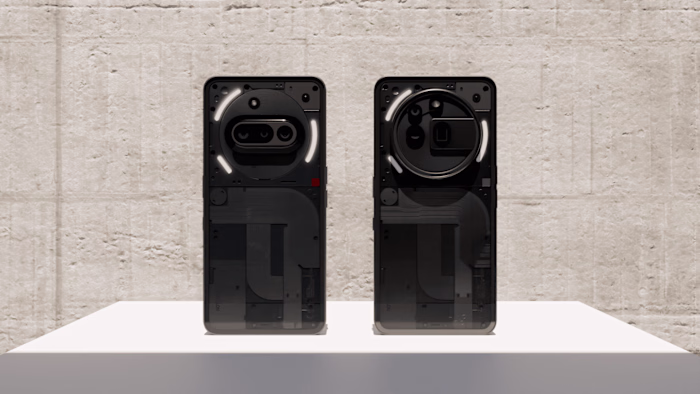 Nothing Phone 3A and 3A Pro Project 3D renders.