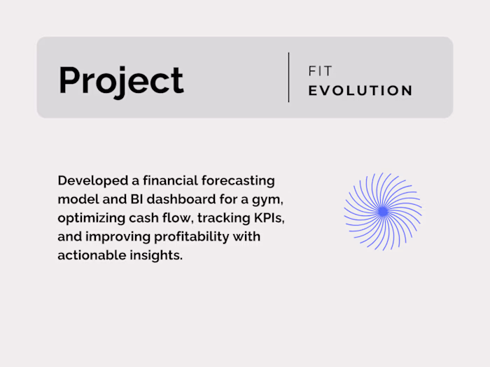 Financial Forecasting & Business Intelligence Dashboard for Grow