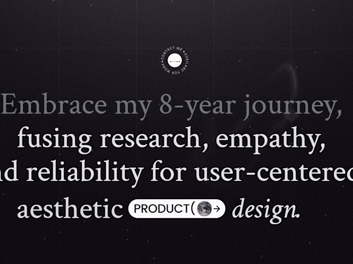 My Framer Portfolio Website 