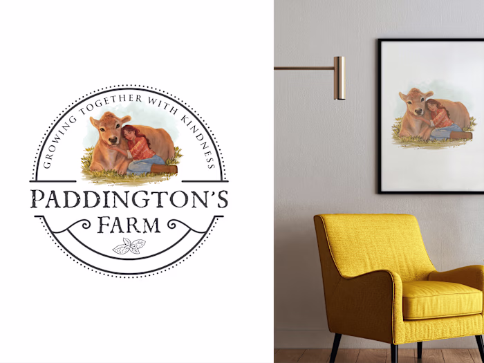 Visual Identity design for a Non-profit Org, Paddington's Farm