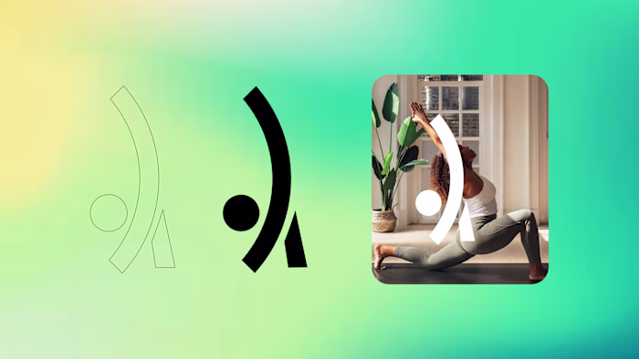 Calm Yoga logo and colors