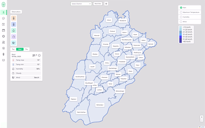 Weather Advisory Dashboard (DSS)