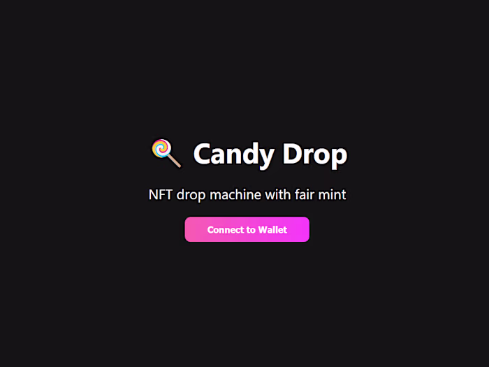 NFT Drop Solana Project