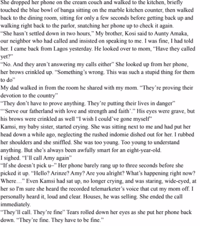 Creative Piece (Mock Project)