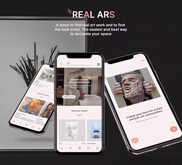 Art auction app