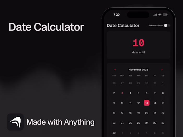 Date Calculator App Development