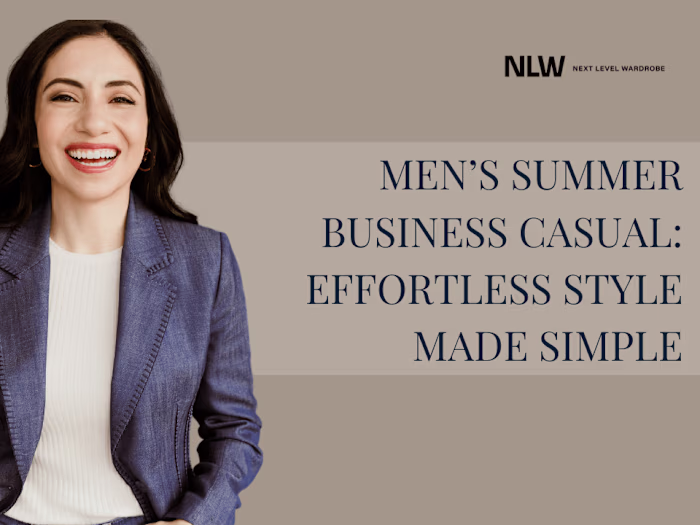 Men’s Summer Business Casual: Effortless Style Made Simple