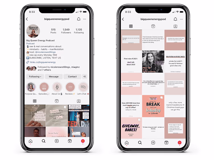 Social Media & Content Creation | Big Queen Energy Podcast