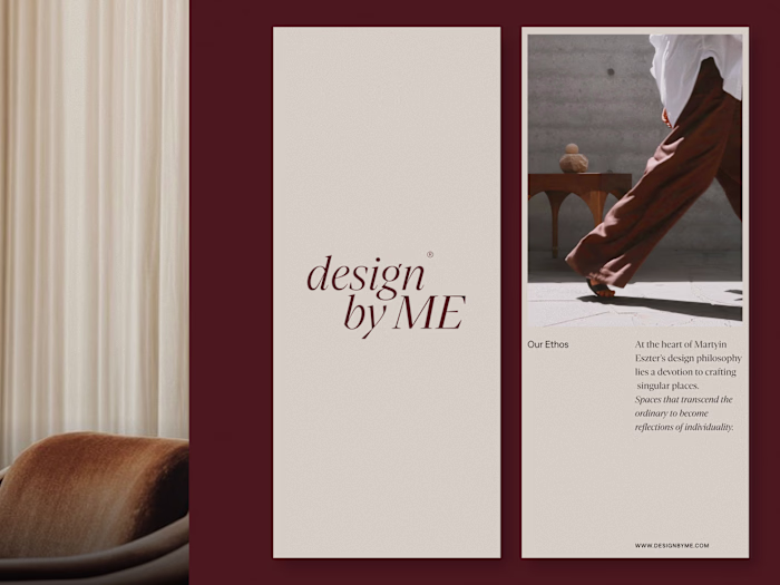 MARTYIN ESZTER | Visual Identity Design for an Interior Designer