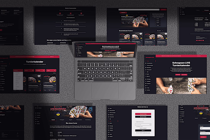 Schnopsn LIVE – Website Redesign