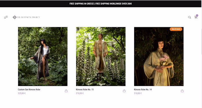 Wordpress Website Design - The Botanical Project