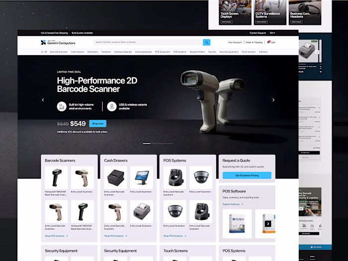 Redesigning a B2B E-commerce Platform for Clarity and Conversion