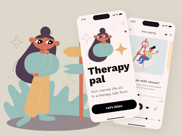 🌿 Mental Health - UX/UI Design