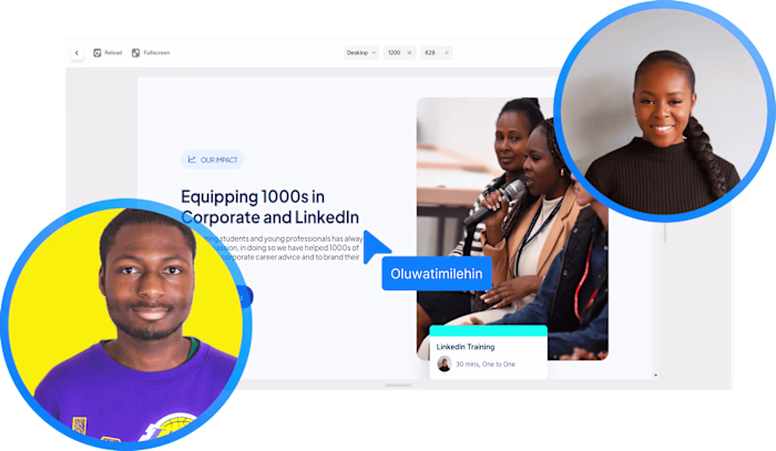 Scaled Corporate Collective's first web platform