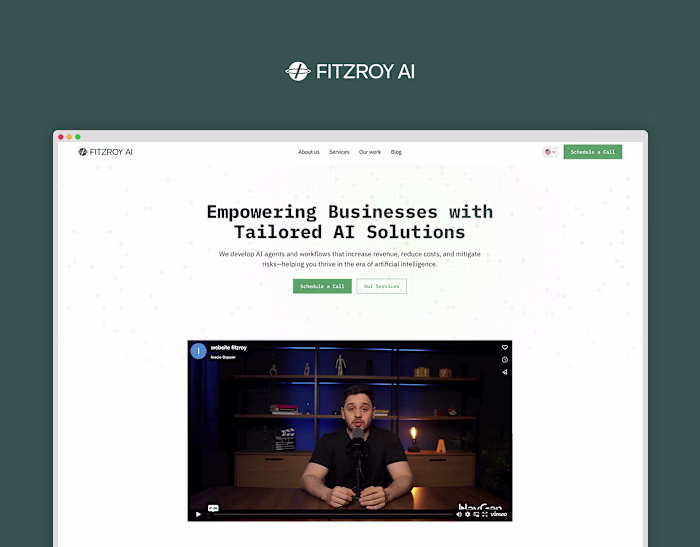 Fitzroy AI - Website