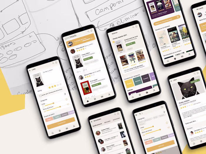 Goodreads | UX UI study