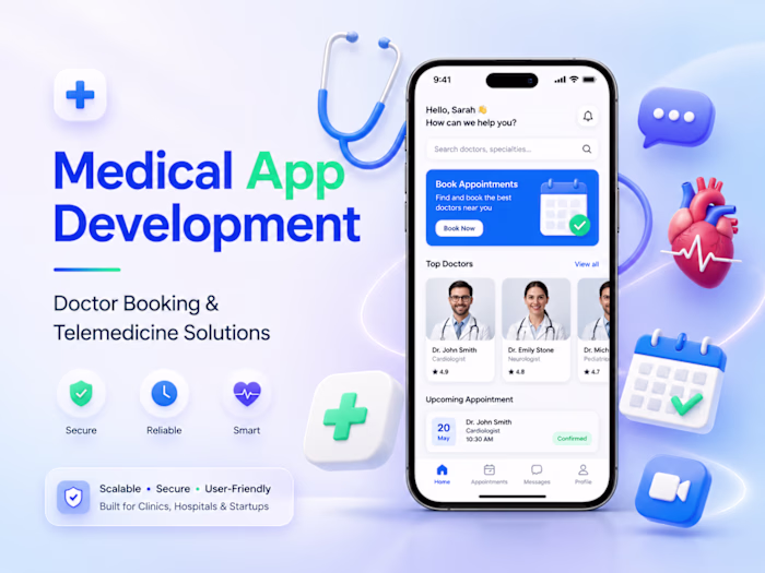 App for booking appointments with