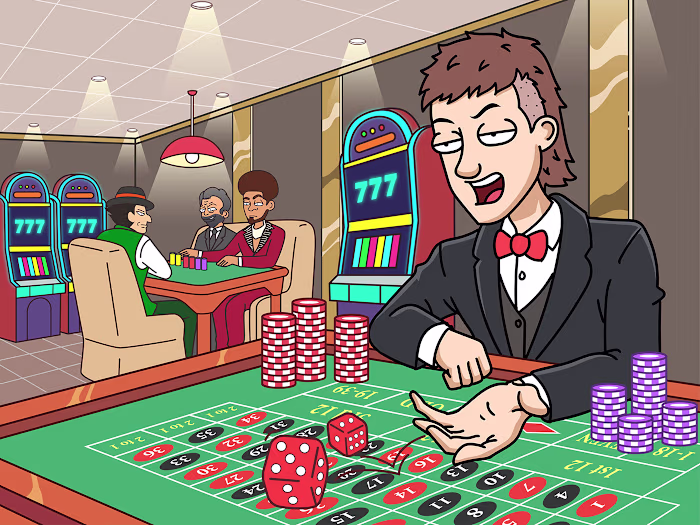 Slap City Game Illustrations