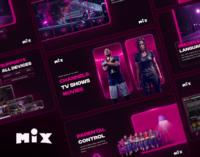 Mix-Google Play App Screenshots – Modern & Engaging